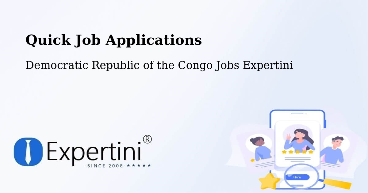 Quick Apply Feature – Kabare - Democratic Republic of the Congo Jobs Expertini