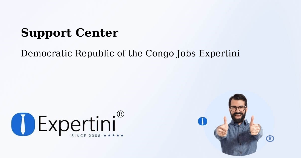Support Services – Kabare - Democratic Republic of the Congo Jobs Expertini