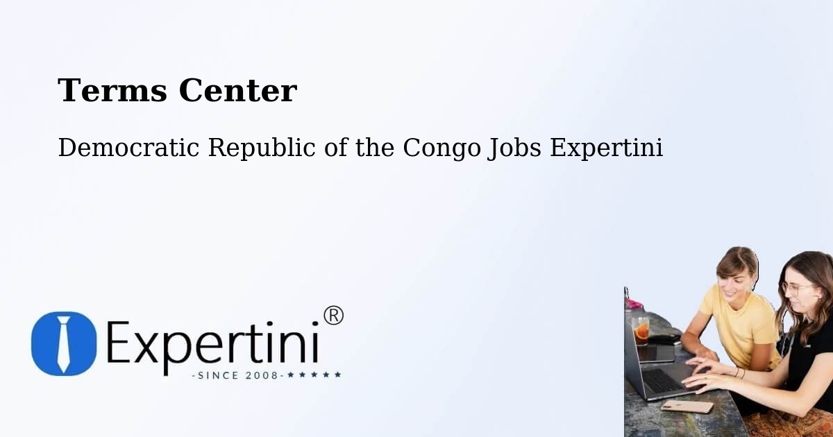 Terms of Service – Kabare - Democratic Republic of the Congo Jobs Expertini
